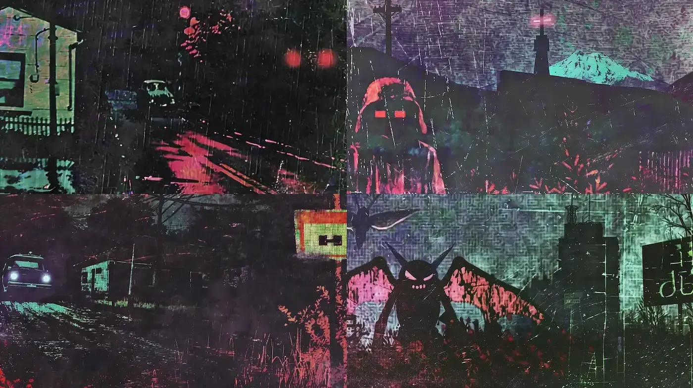 Moody and Atmospheric with a Distinctly Grunge Aesthetic - Midjourney sref style