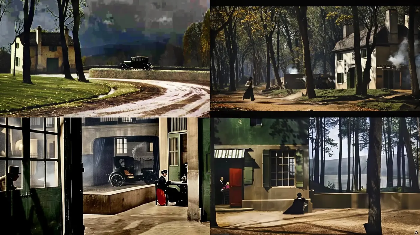 Timeless Sepia-Toned Journey Through Vintage Scenes - Midjourney sref style