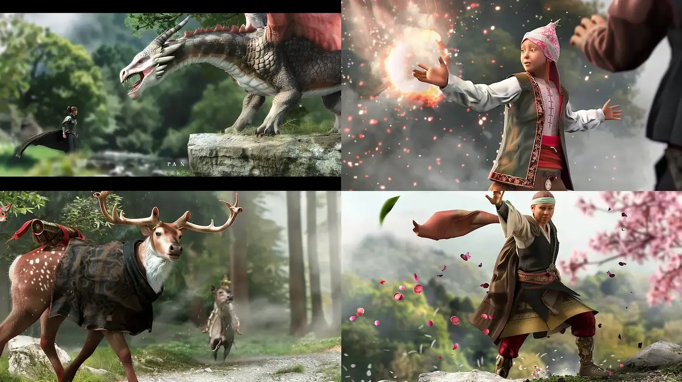 Fantasy-inspired imagery with magical realism and rich textures - Midjourney sref style