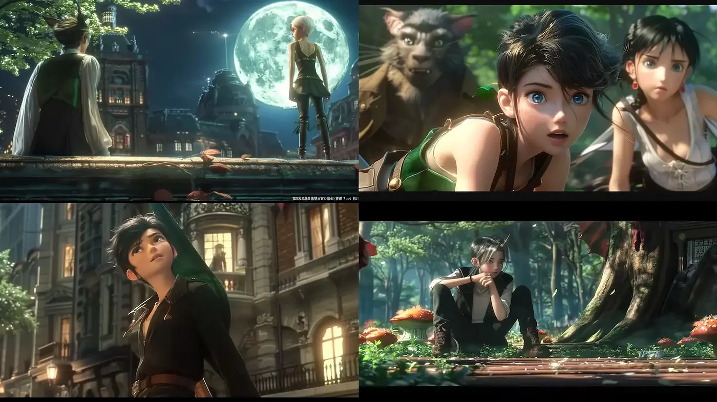 Enchanting, whimsical fantasy art with a blend of realism and lush detail - Midjourney sref style