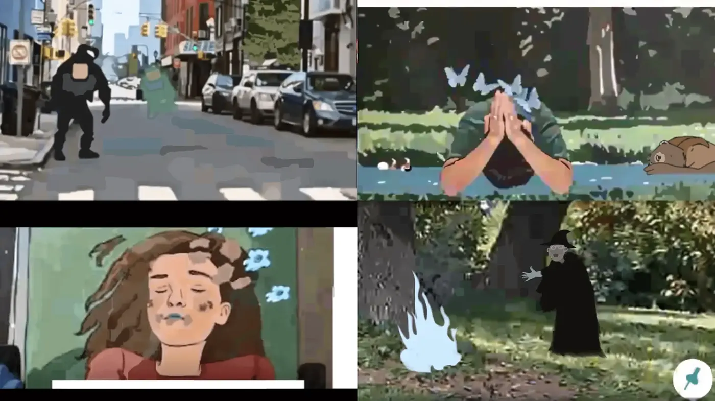 Digital Brushstrokes of Melancholia and Nostalgia - Midjourney sref style