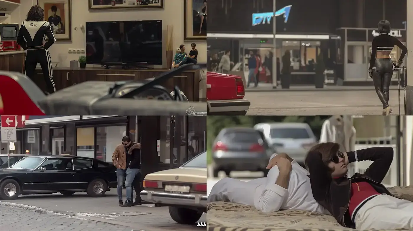 Cinematic Urban Nostalgia in Muted Tones - Midjourney sref style