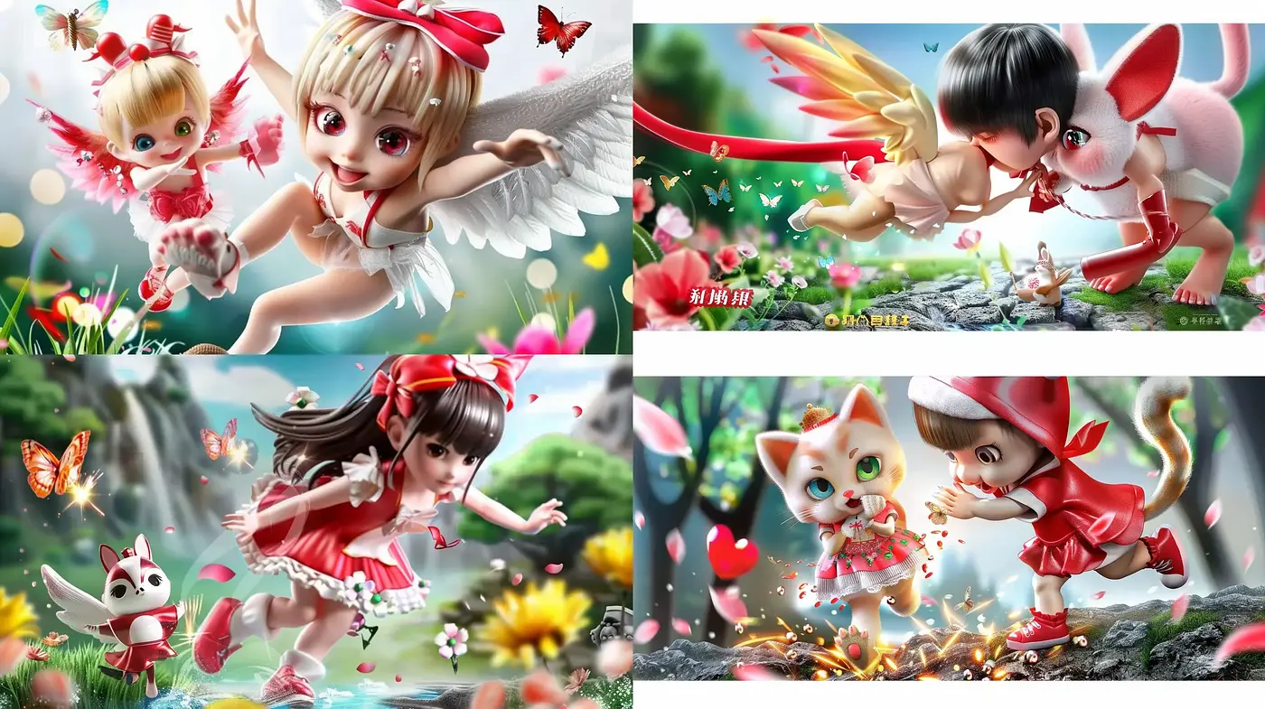 Enchanted Whimsy: A Magical Realism in Lively Pastel Hues - Midjourney sref style