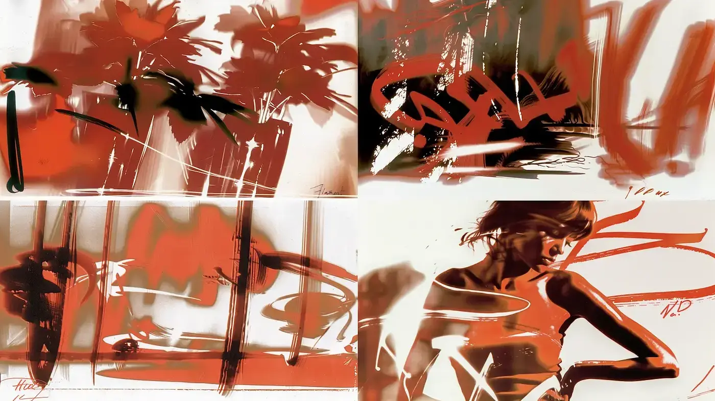 Dynamic and Expressive Visual Language with a Contemporary Edge - Midjourney sref style