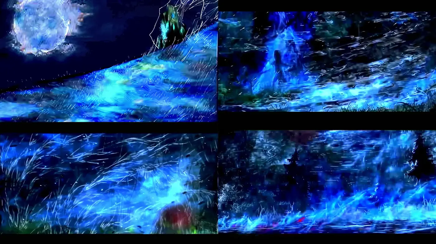 Ethereal Nocturne Brushwork - Midjourney sref style