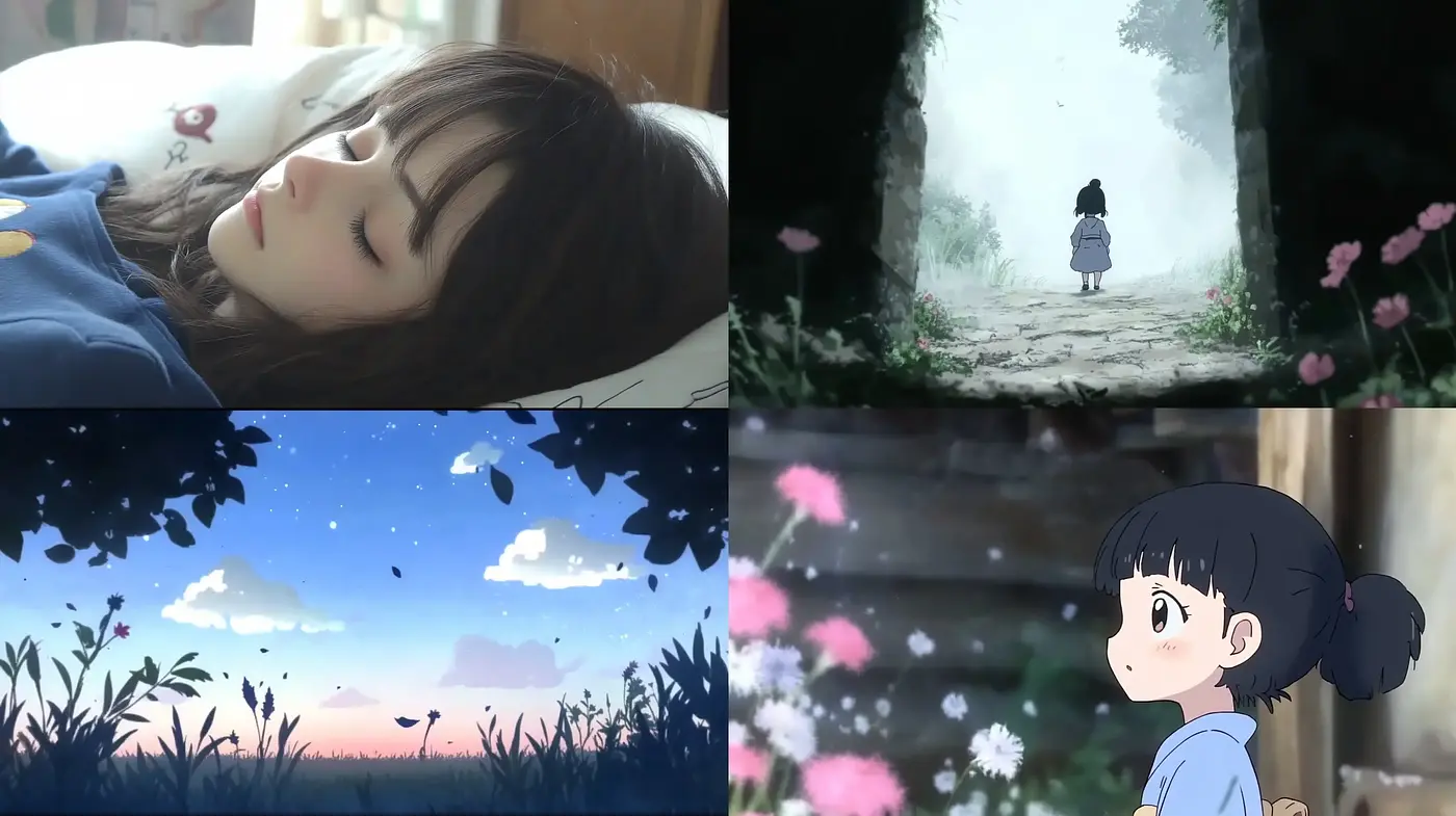 Ethereal Anime-Inspired Digital Artistry - Midjourney sref style