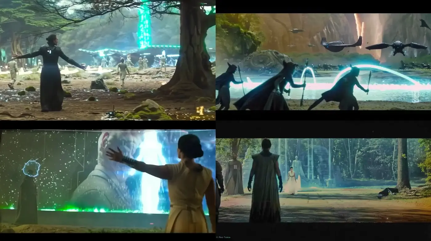 Cinematic Tapestry of Sci-Fi Enchantment - Midjourney sref style