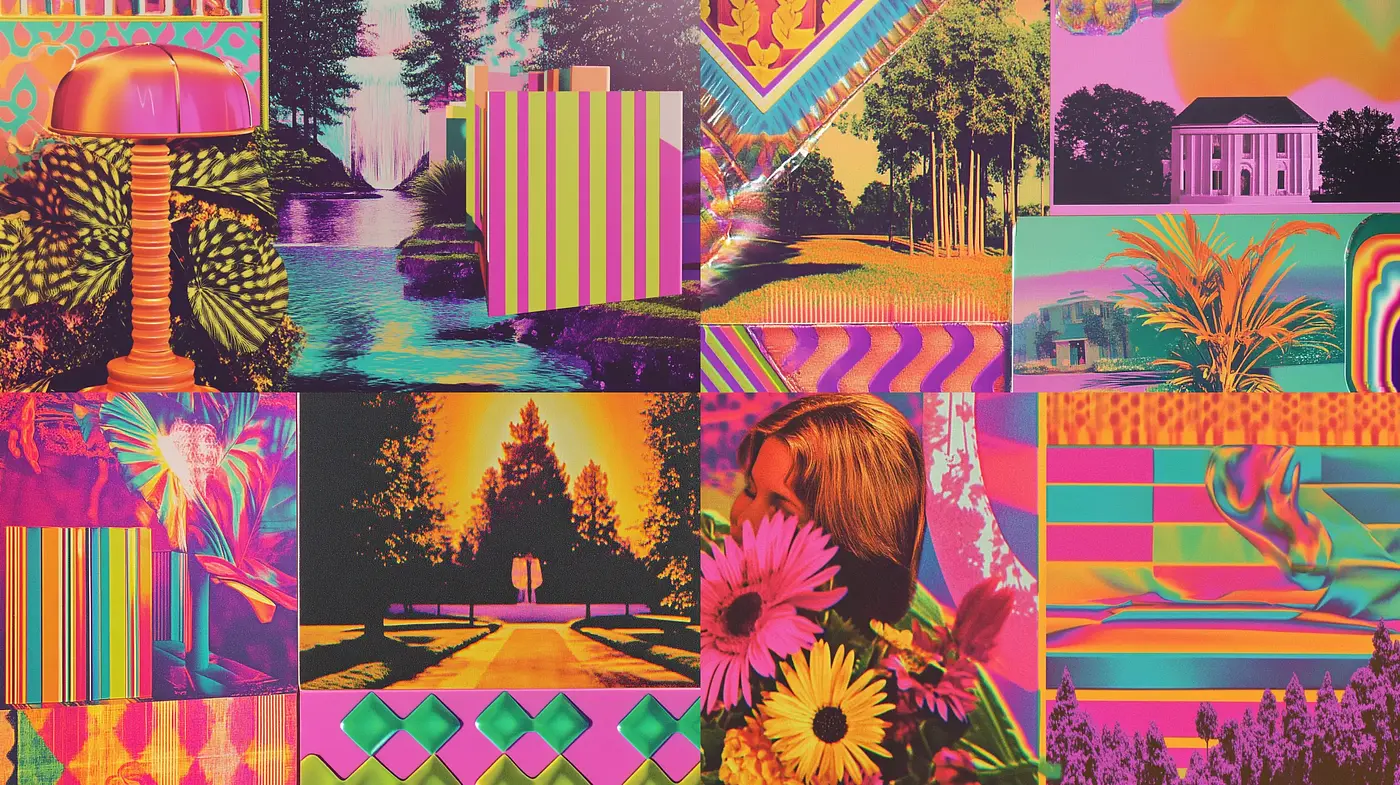 Psychedelic Dreamscape with Surrealist Influence - Midjourney sref style