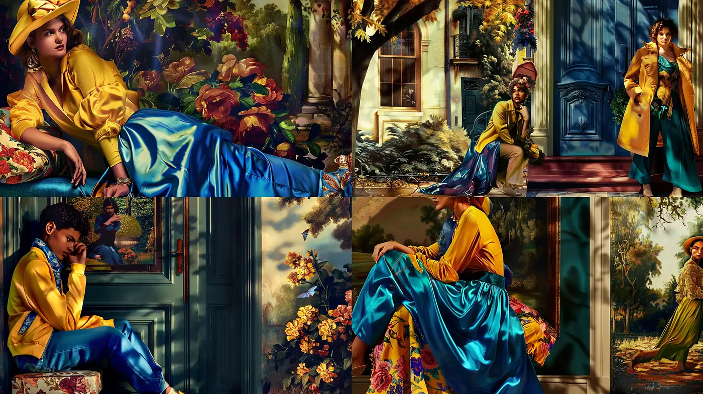 Autumnal Hues and Lavish Textures: A Study in Photorealistic Oil Painting Style Imagery - Midjourney sref style