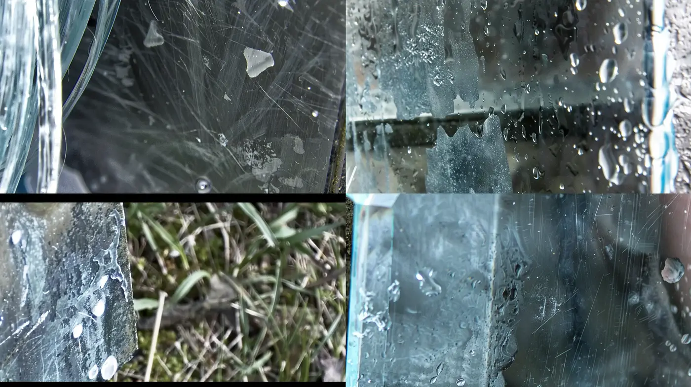 Ethereal Textured Frost: Icy Introspection through Hues of Melancholy - Midjourney sref style