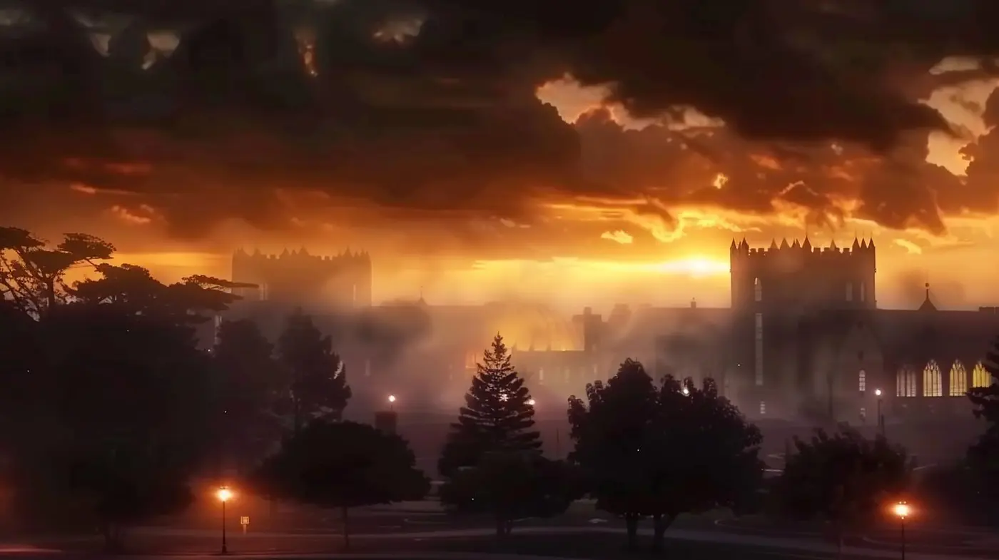 Dusk's Embrace: Harmonious Warmth in a Dreamlike Haze - Midjourney sref style