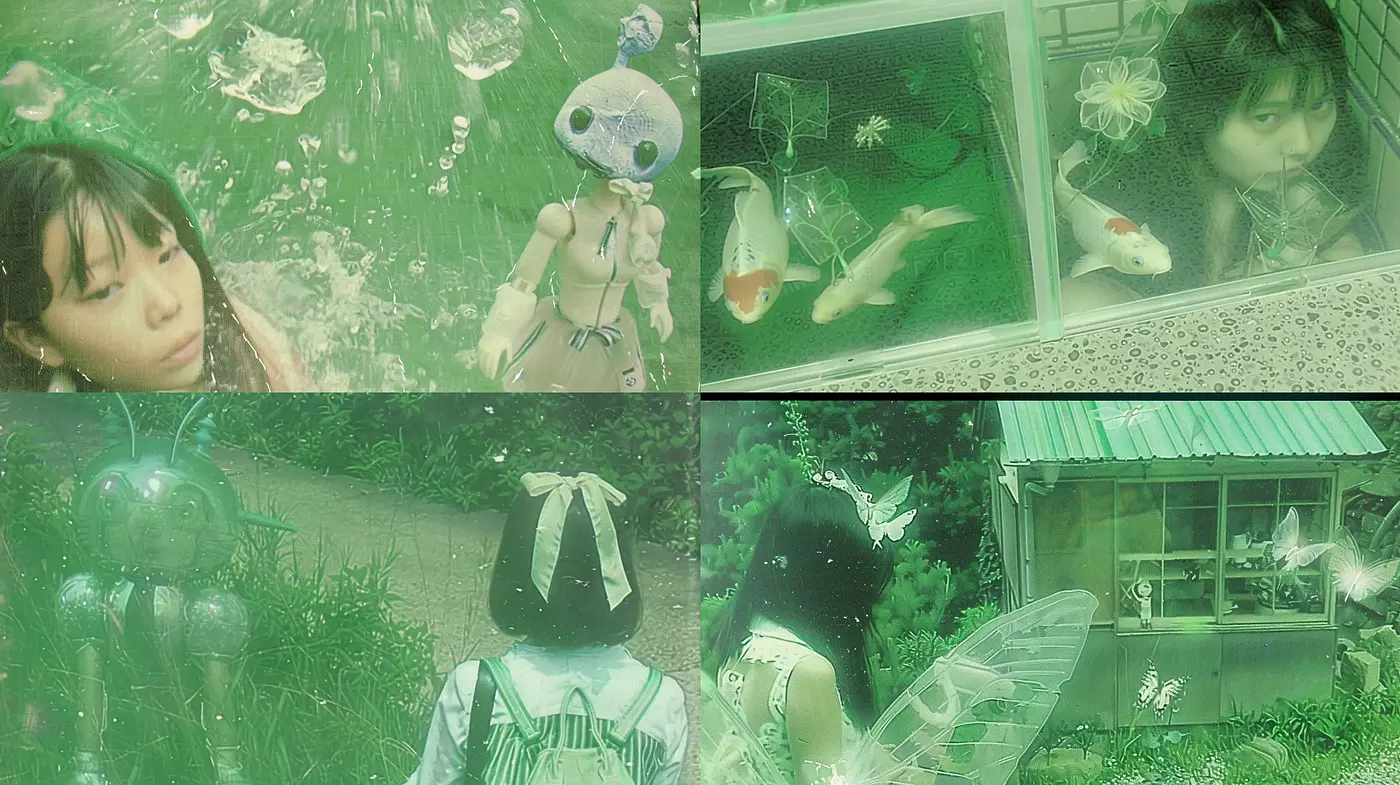 Ethereal Aquatic Garden: A Consistent Dreamlike Fusion - Midjourney sref style