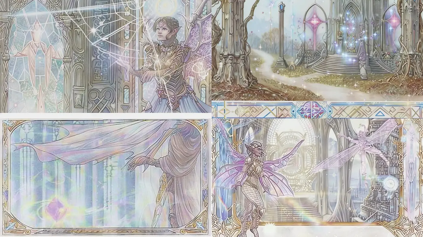 Ethereal Fantasy Art Nouveau Fusion - Midjourney sref style
