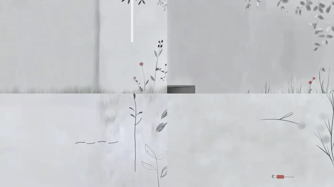 Ethereal Monochrome Botanical Illustrations - Midjourney sref style