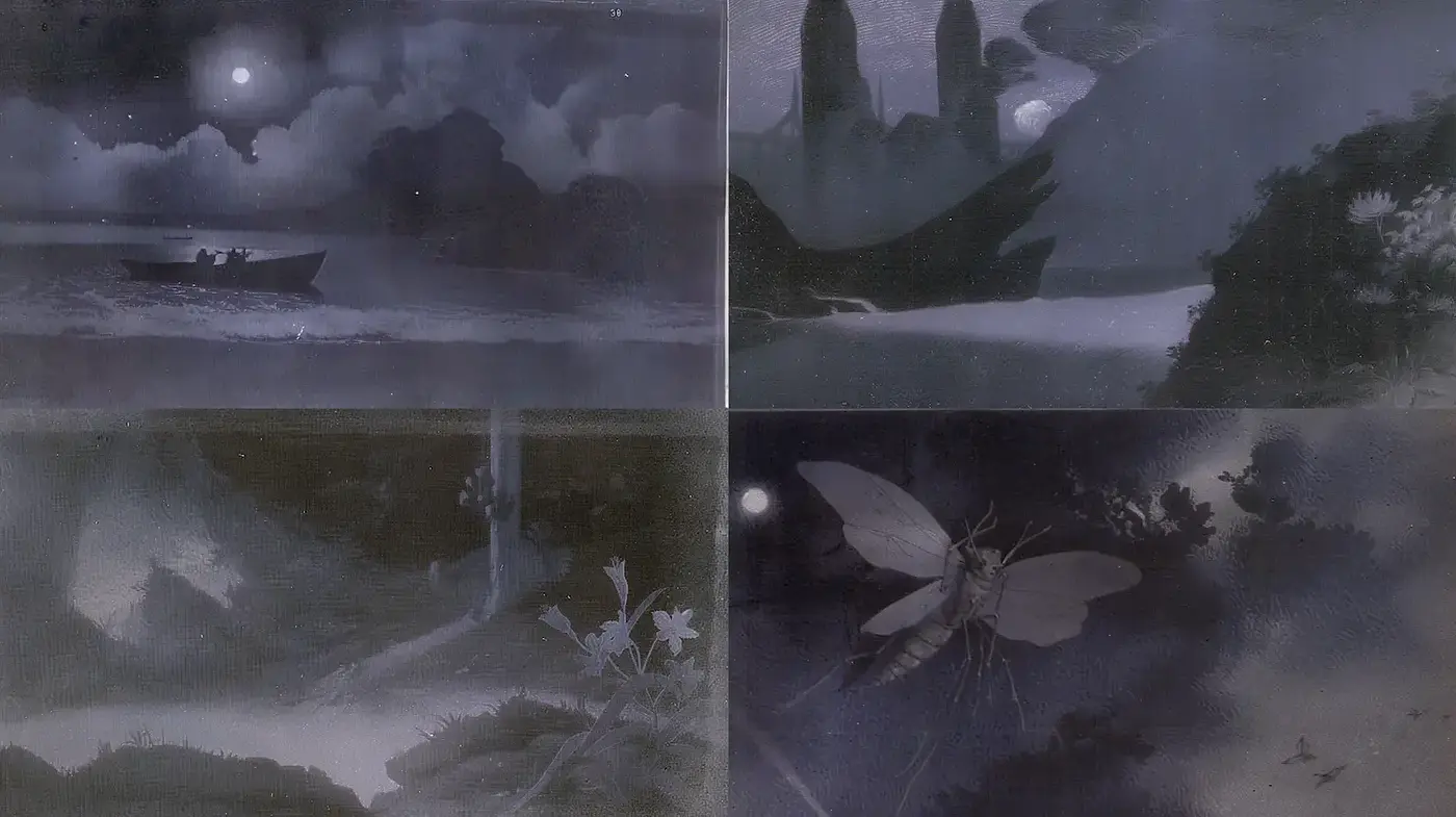 Ethereal and Dreamlike Imagery with a Surreal Whimsy - Midjourney sref style