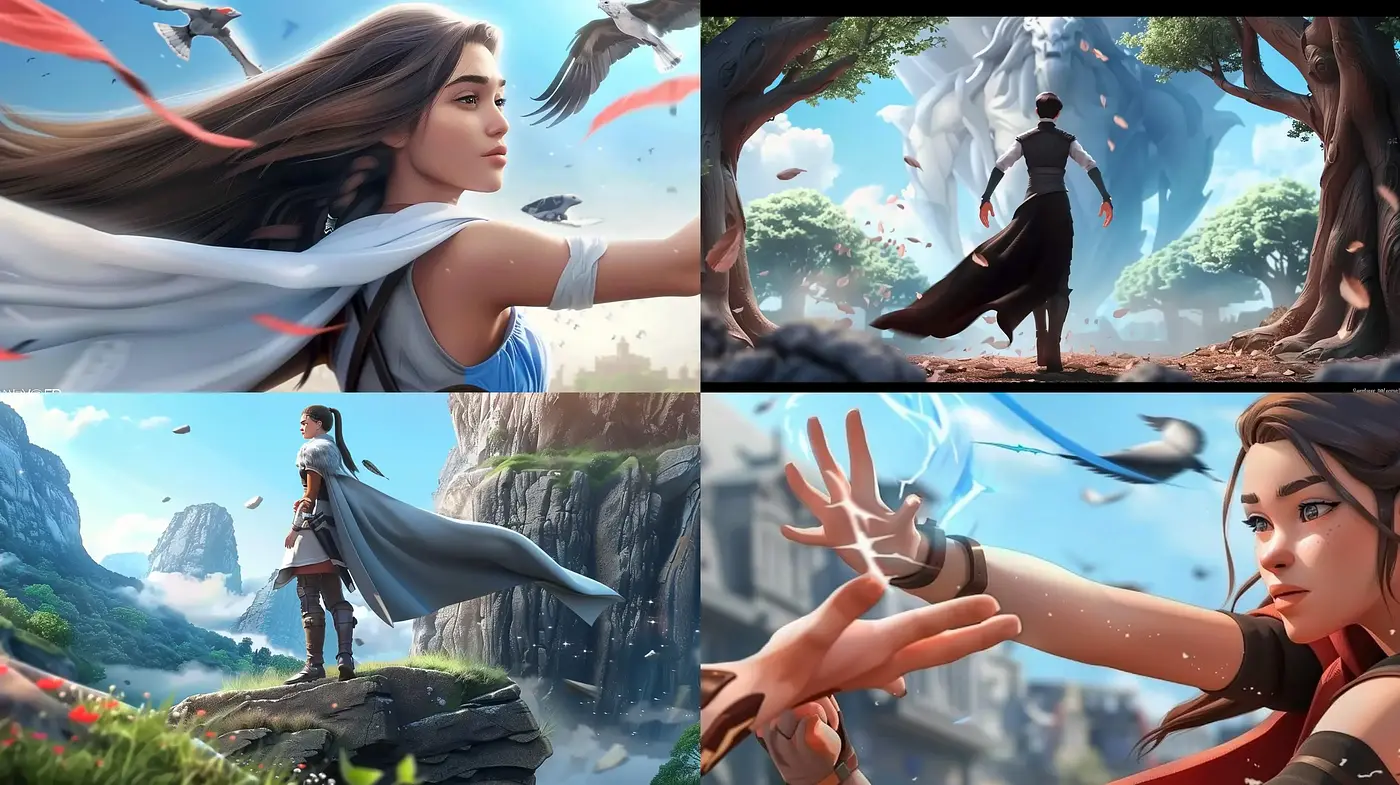 Ethereal Fantasy Realism with a Cinematic Touch - Midjourney sref style