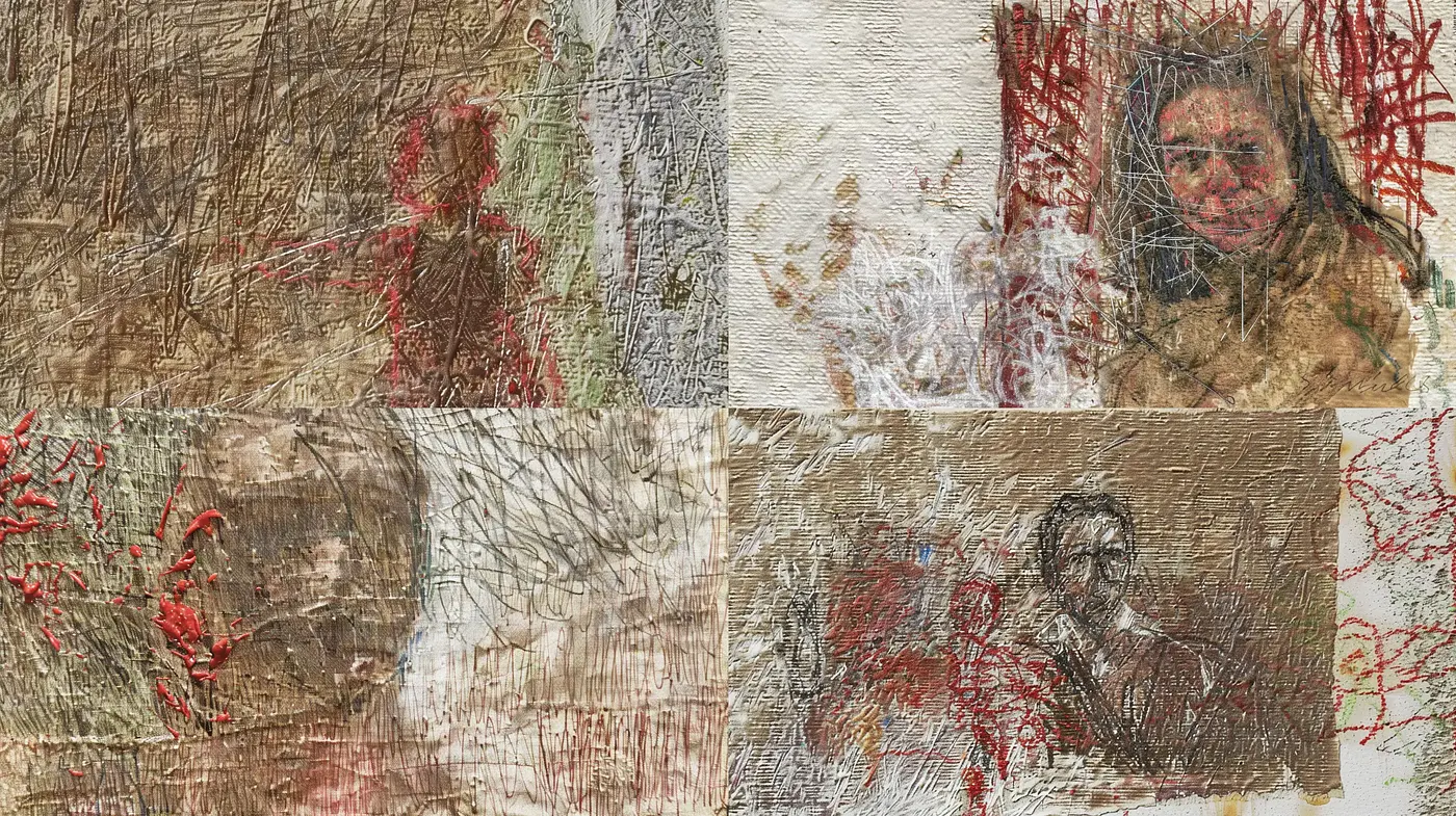 Textural Patchwork and Abstract Expression - Midjourney sref style