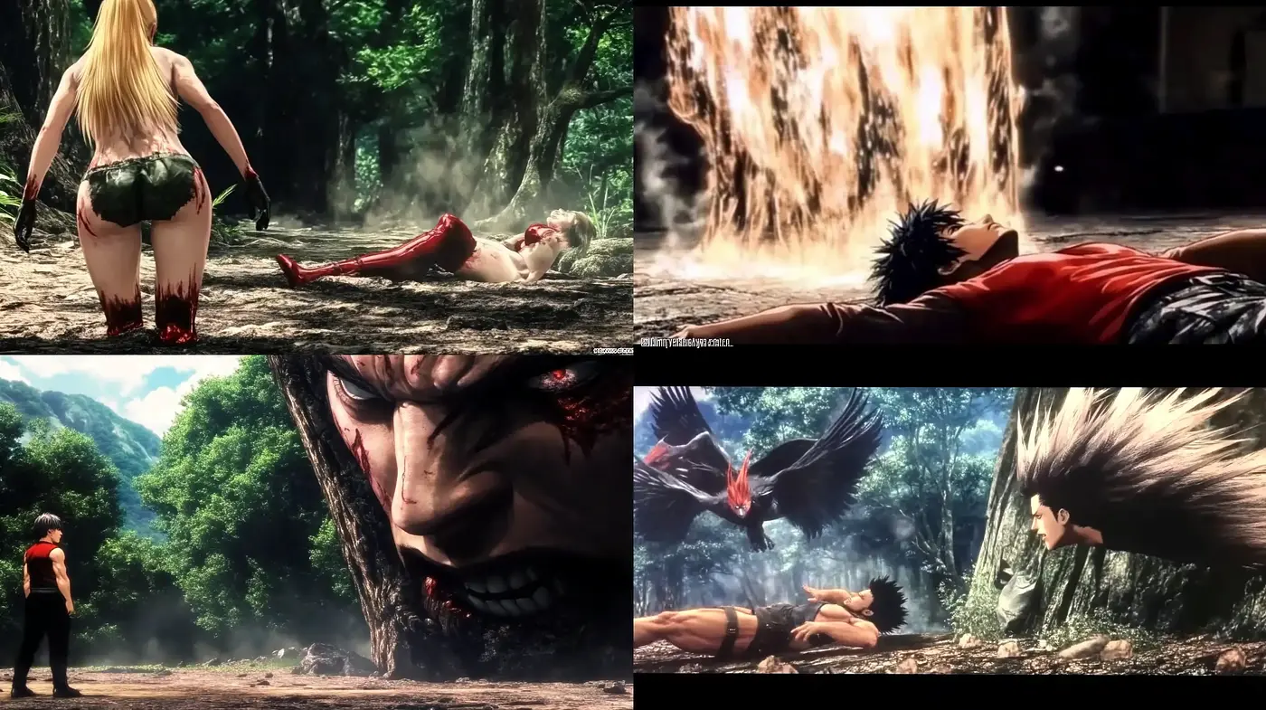 Dramatic Dynamic Cinematography with Expressive Character Focus - Midjourney sref style
