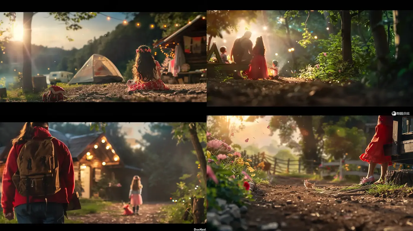 Enchanted Twilight: A Serene Interpretation of Magical Realism - Midjourney sref style