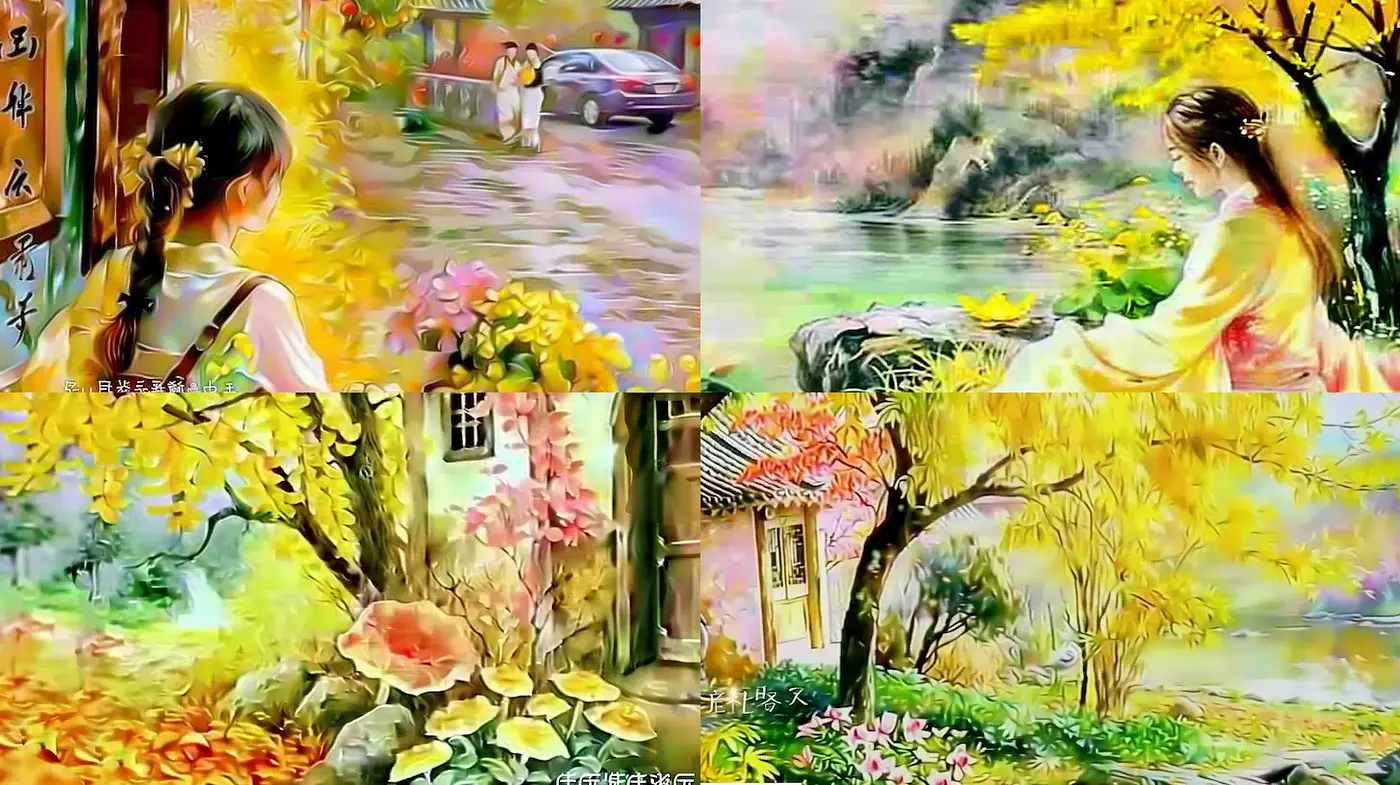 Serene Nature-Inspired Art with a Soft, Dreamy Atmosphere - Midjourney sref style