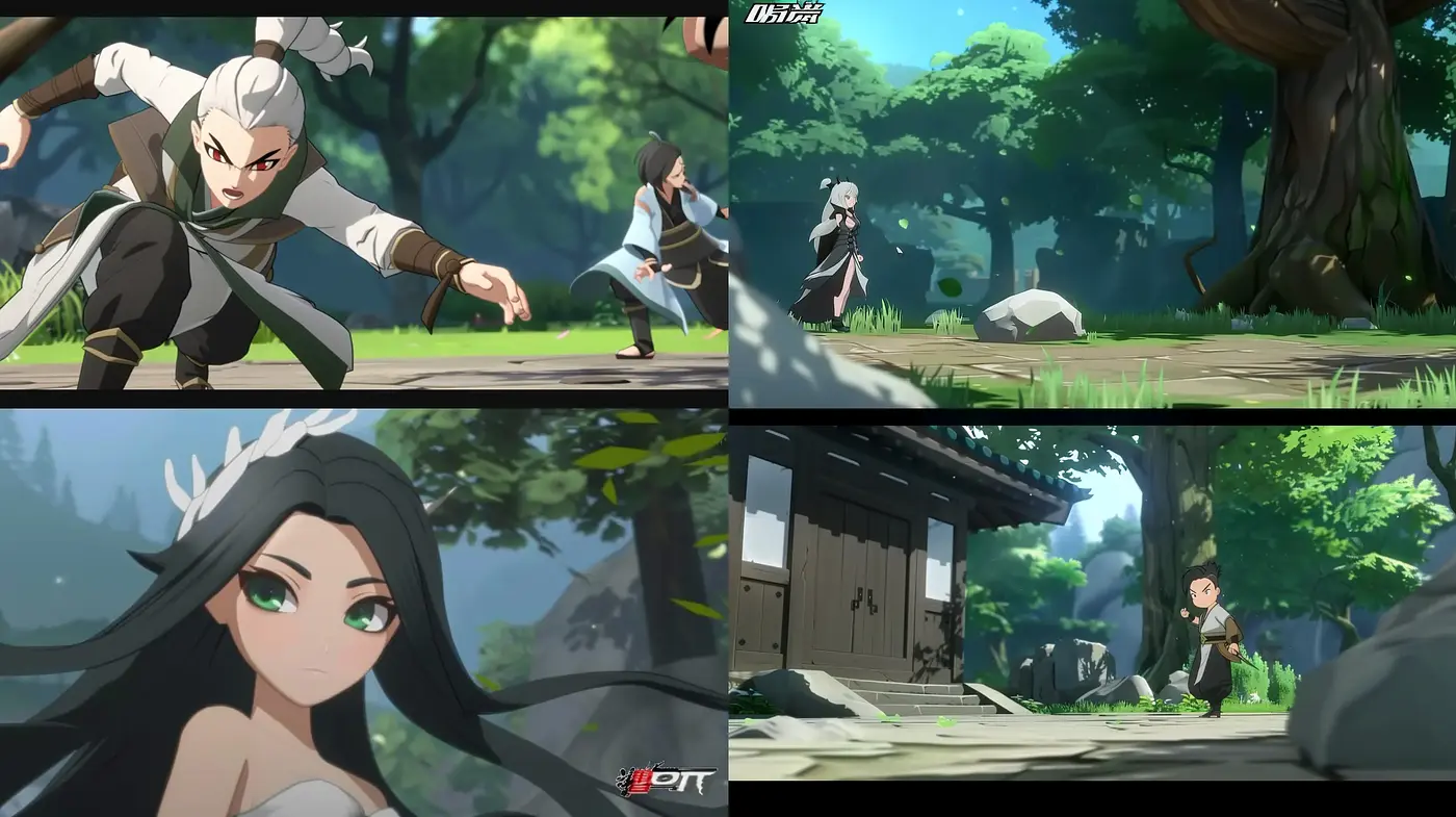 Harmonious Anime-Inspired Naturalistic Environments - Midjourney sref style