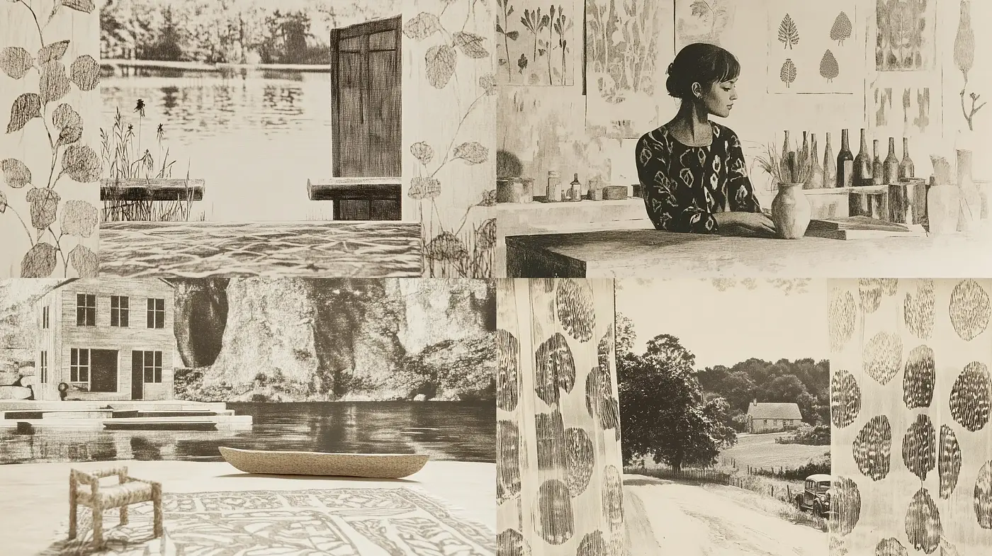 Sepia-Toned Homage to Rustic Serenity - Midjourney sref style