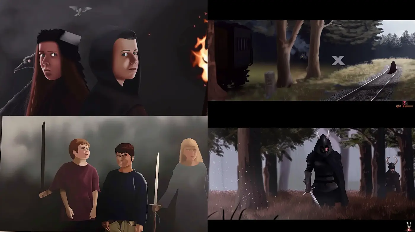 Moody Cinematic Visualization with Soft Realism - Midjourney sref style