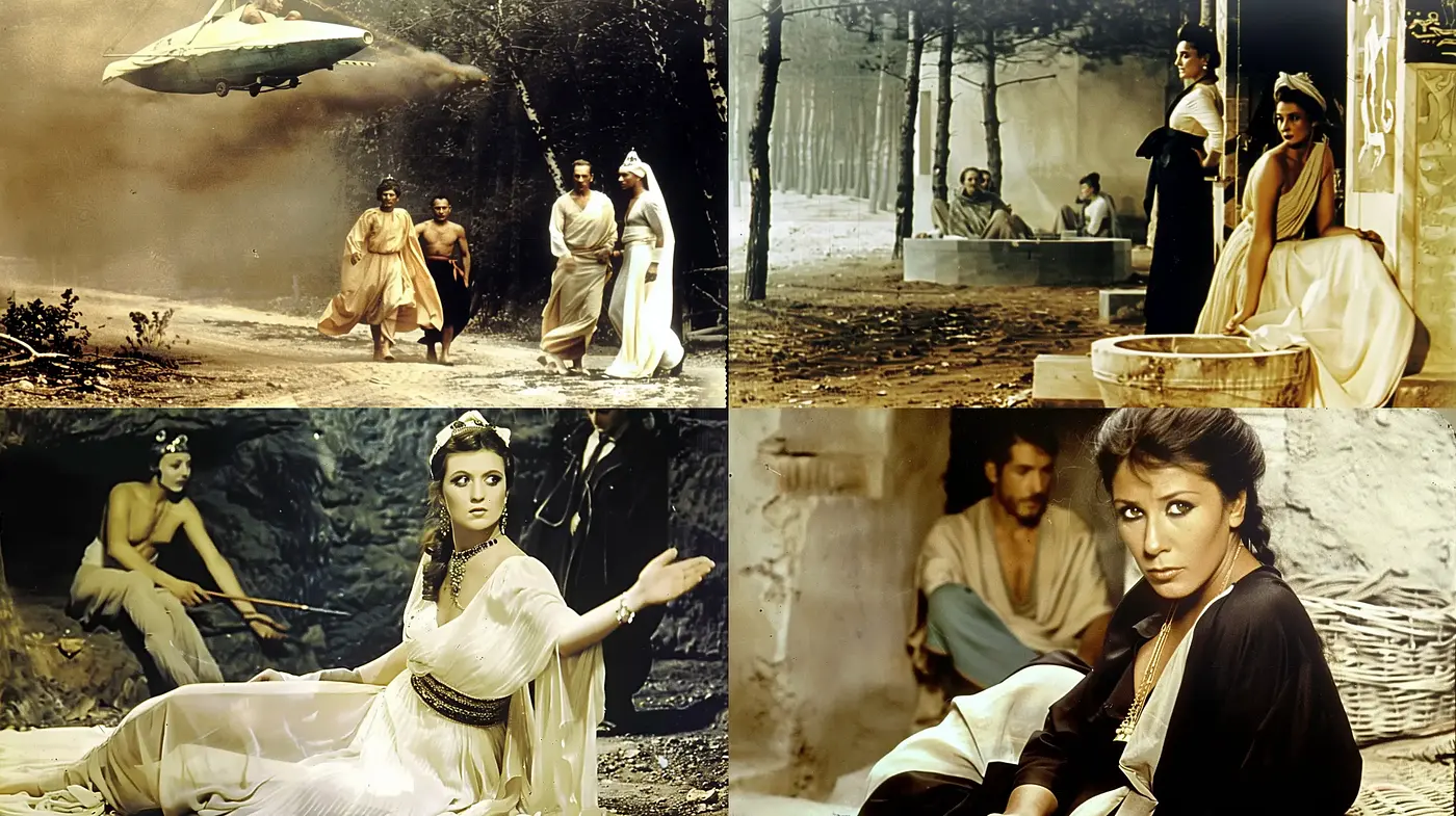 Timeless Elegance in Sepia Tones: A Homage to Classical Cinematography and the Golden Age of Hollywood - Midjourney sref style
