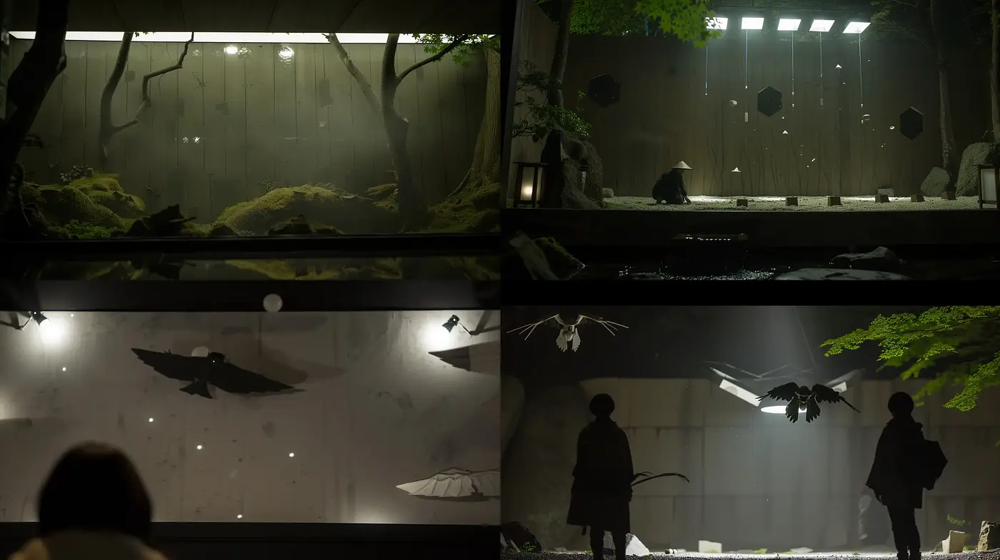 Ethereal Luminescence: A Study in Atmospheric Cinematography - Midjourney sref style
