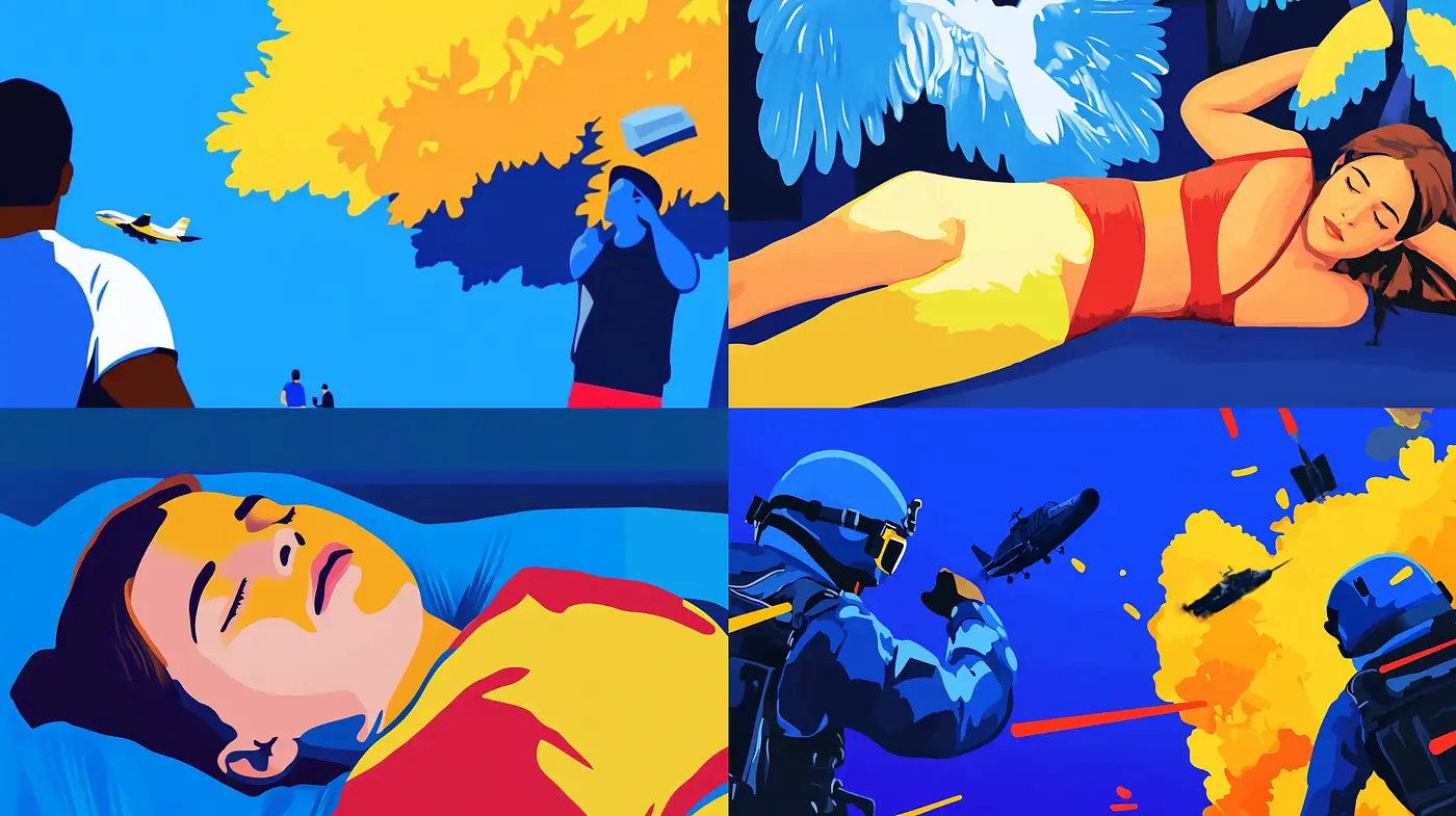 Vibrant Graphic Novel Ambiance with a Cinematic Touch - Midjourney sref style