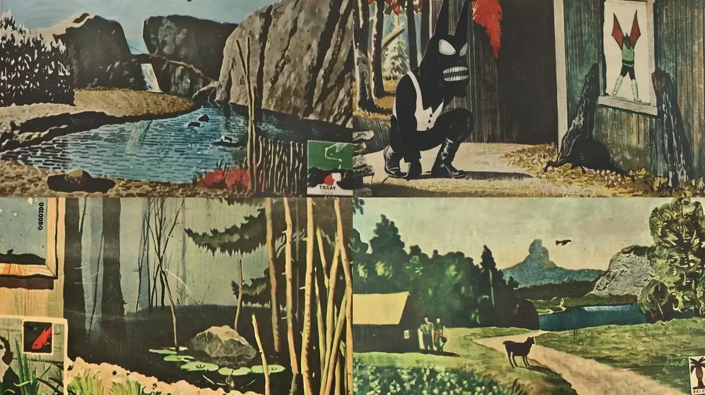 Rustic Tableau in Earthy Hues with a Touch of Surrealism - Midjourney sref style