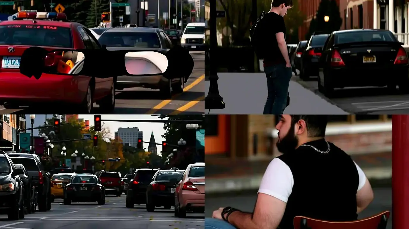 Exploration of Urban Life Through a Vintage Lens - Midjourney sref style