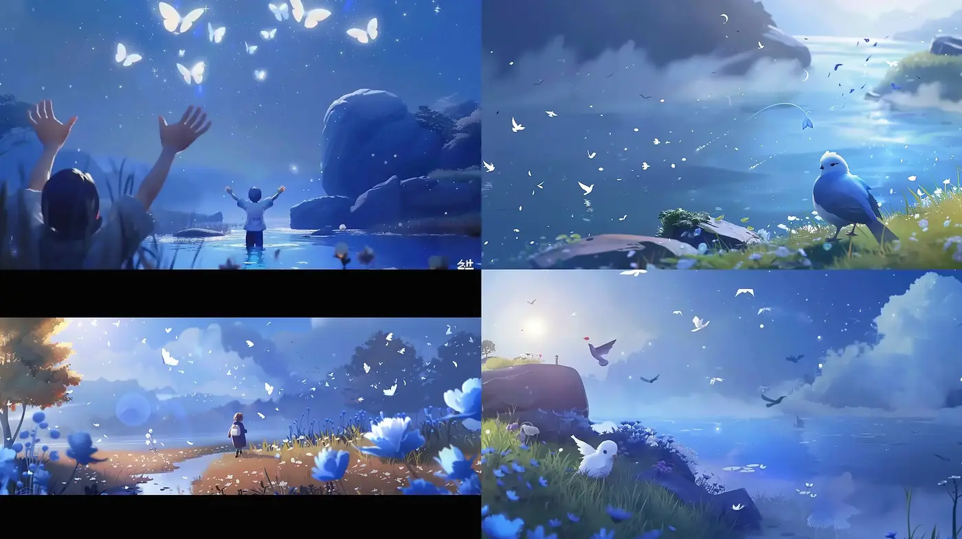 Ethereal Dreamscape with a Pastel Nature Panorama - Midjourney sref style