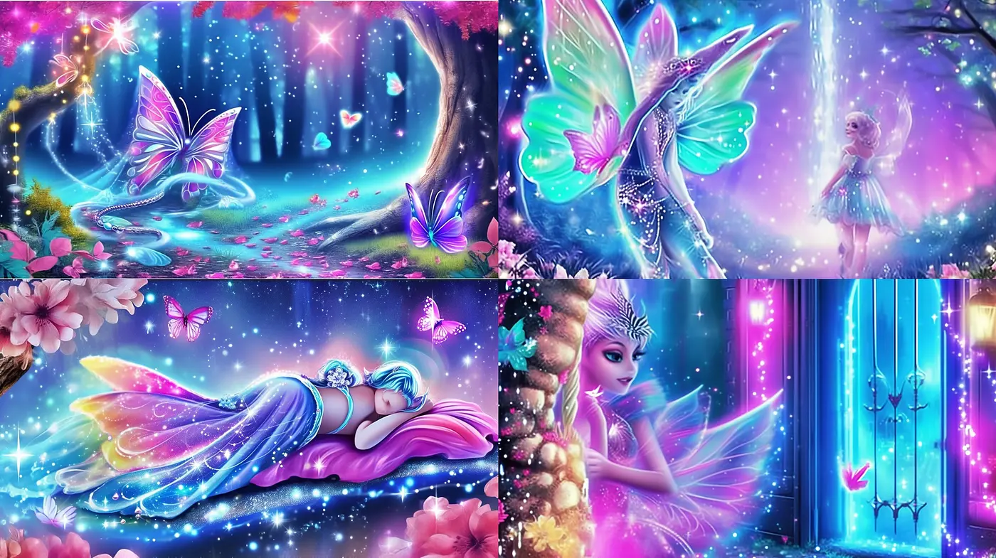 Ethereal Dreamscape: A Symphony of Enchanting Luminance and Whimsical Fantasy - Midjourney sref style