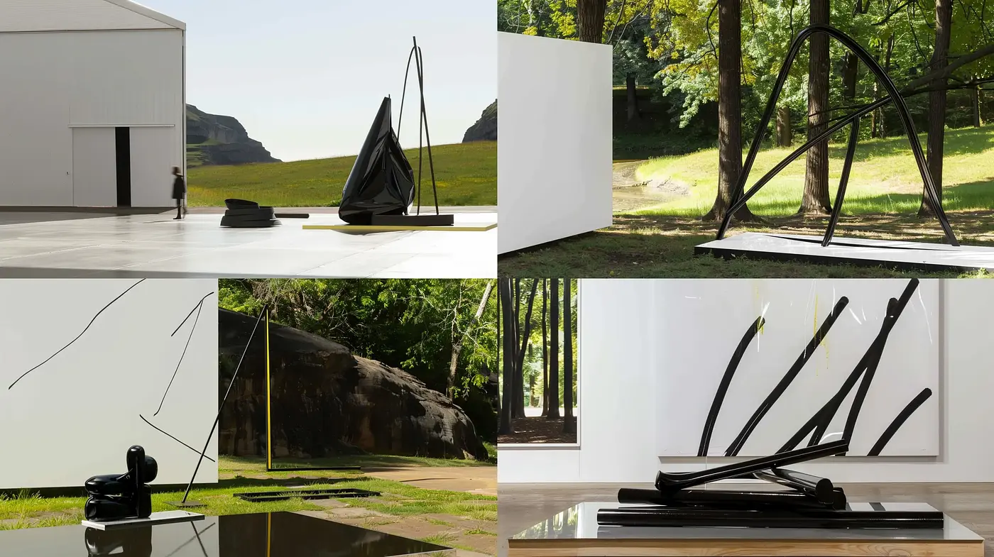Contemporary Minimalist Elegance with Nature Integration - Midjourney sref style