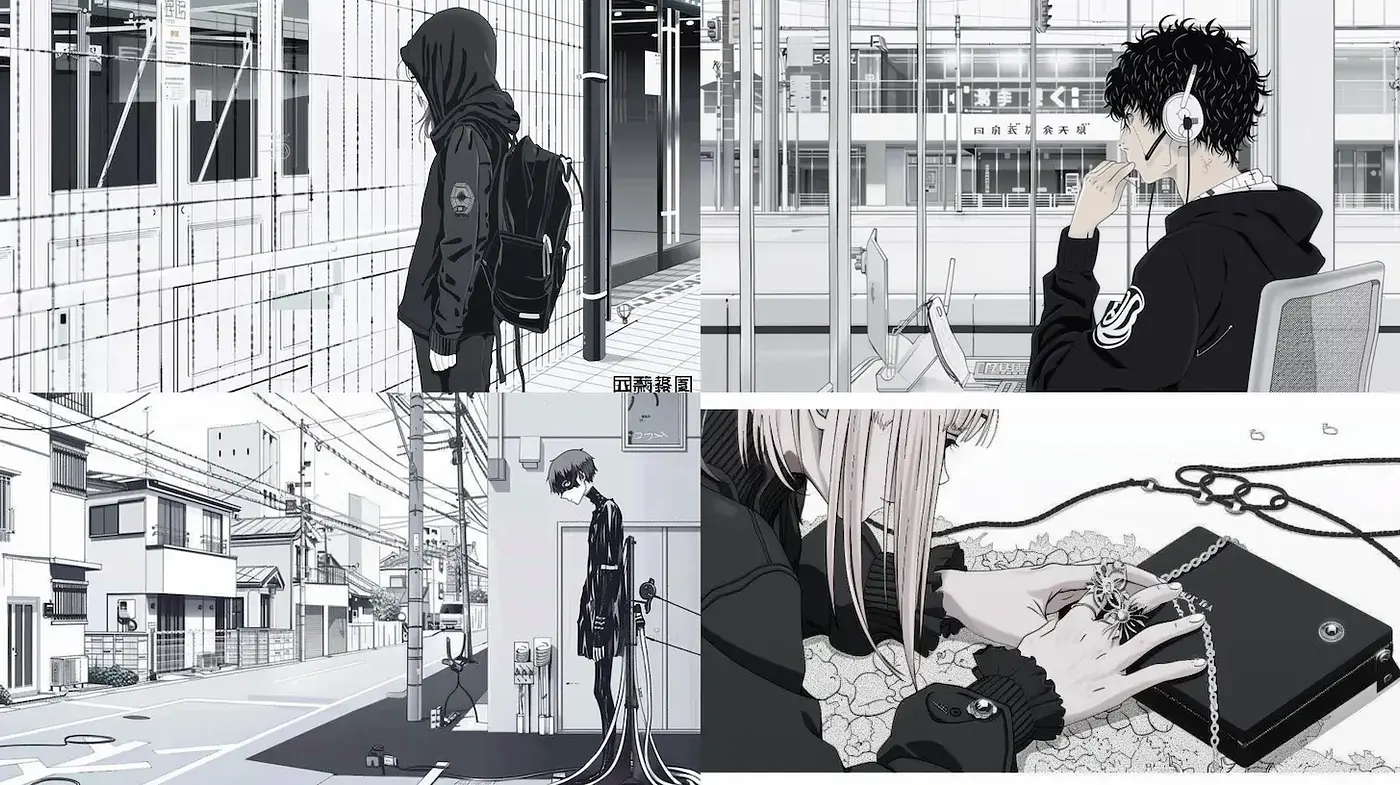Urban Noir Aesthetic with Minimalistic Influences and Subtle Texture - Midjourney sref style