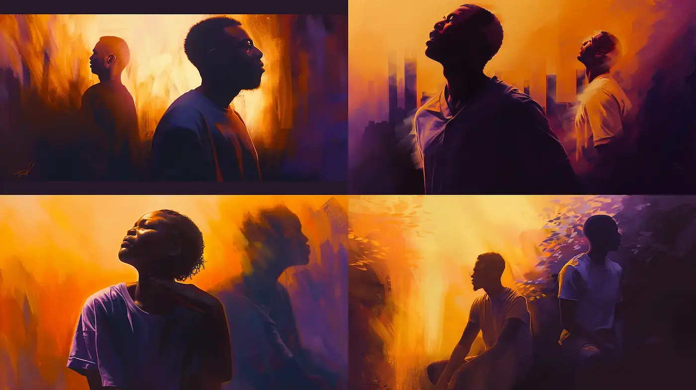 Dynamic Digital Portraits with an Ethereal Glow - Midjourney sref style