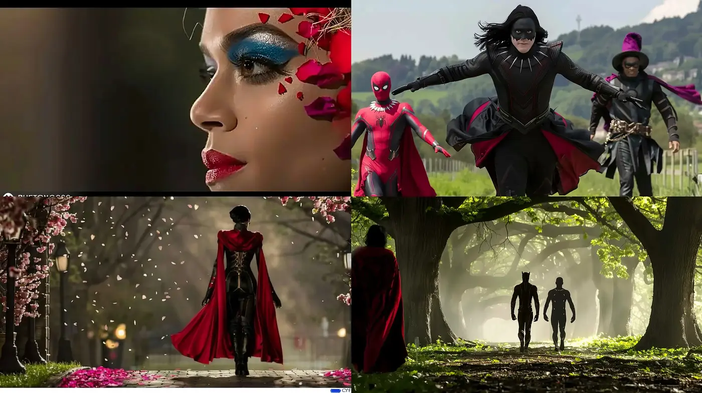 Cinematic Elegance with Expressive Colors and Dynamic Contrast - Midjourney sref style