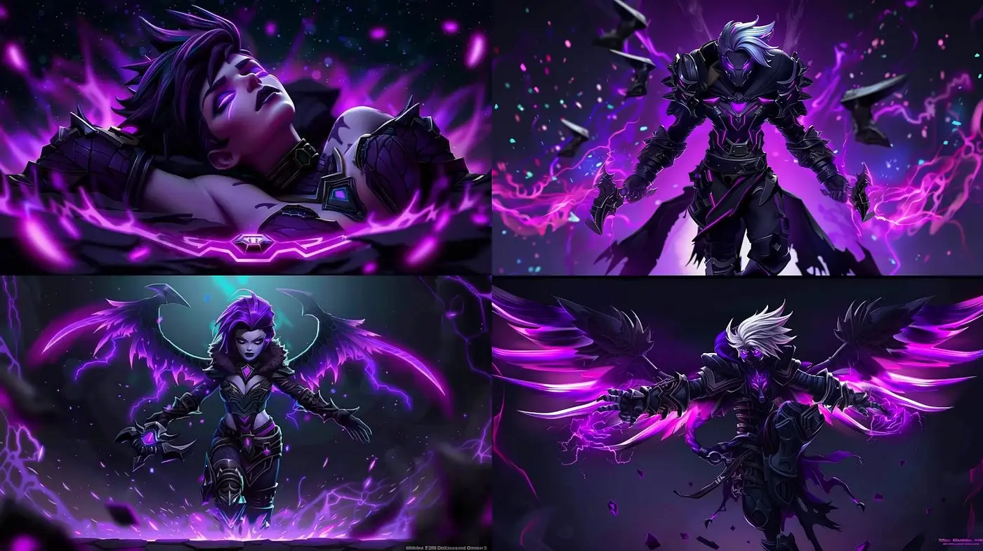 Ethereal Neon Fantasy: A Synthetic Fusion of Cybernetic Dreamscapes - Midjourney sref style