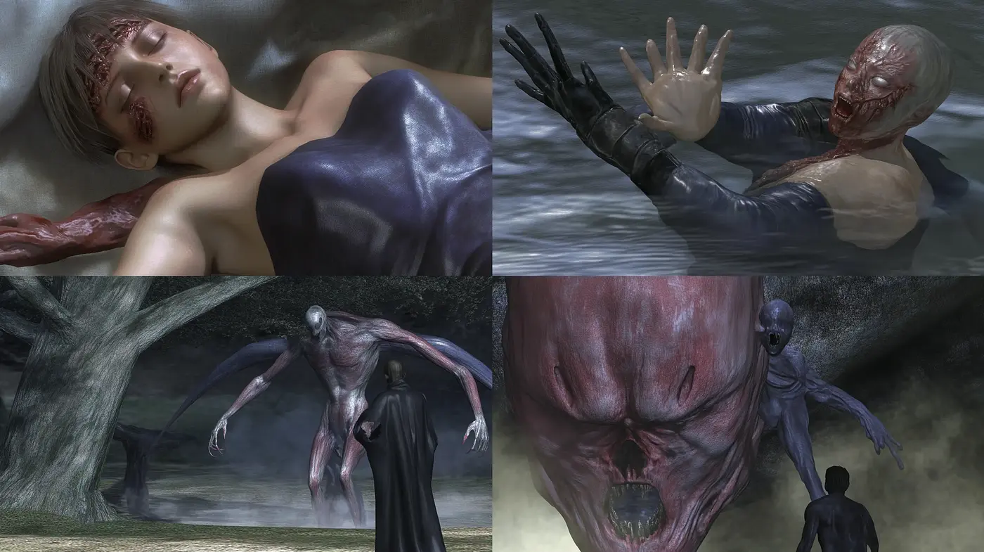 Sombre Ethereal Realism with a Surreal Twist - Midjourney sref style