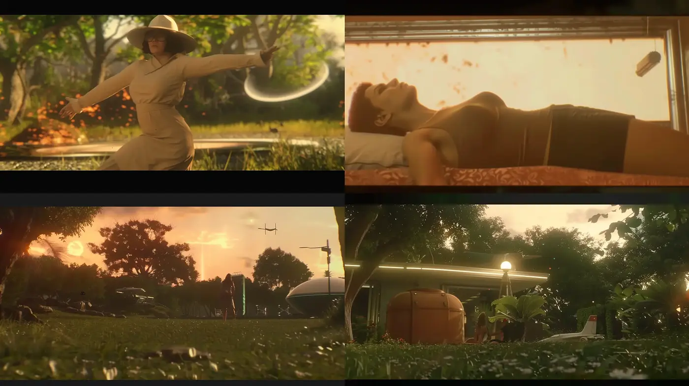 Golden Hour Serenity: A Homage to Warmth and Tranquility in Digital Art - Midjourney sref style