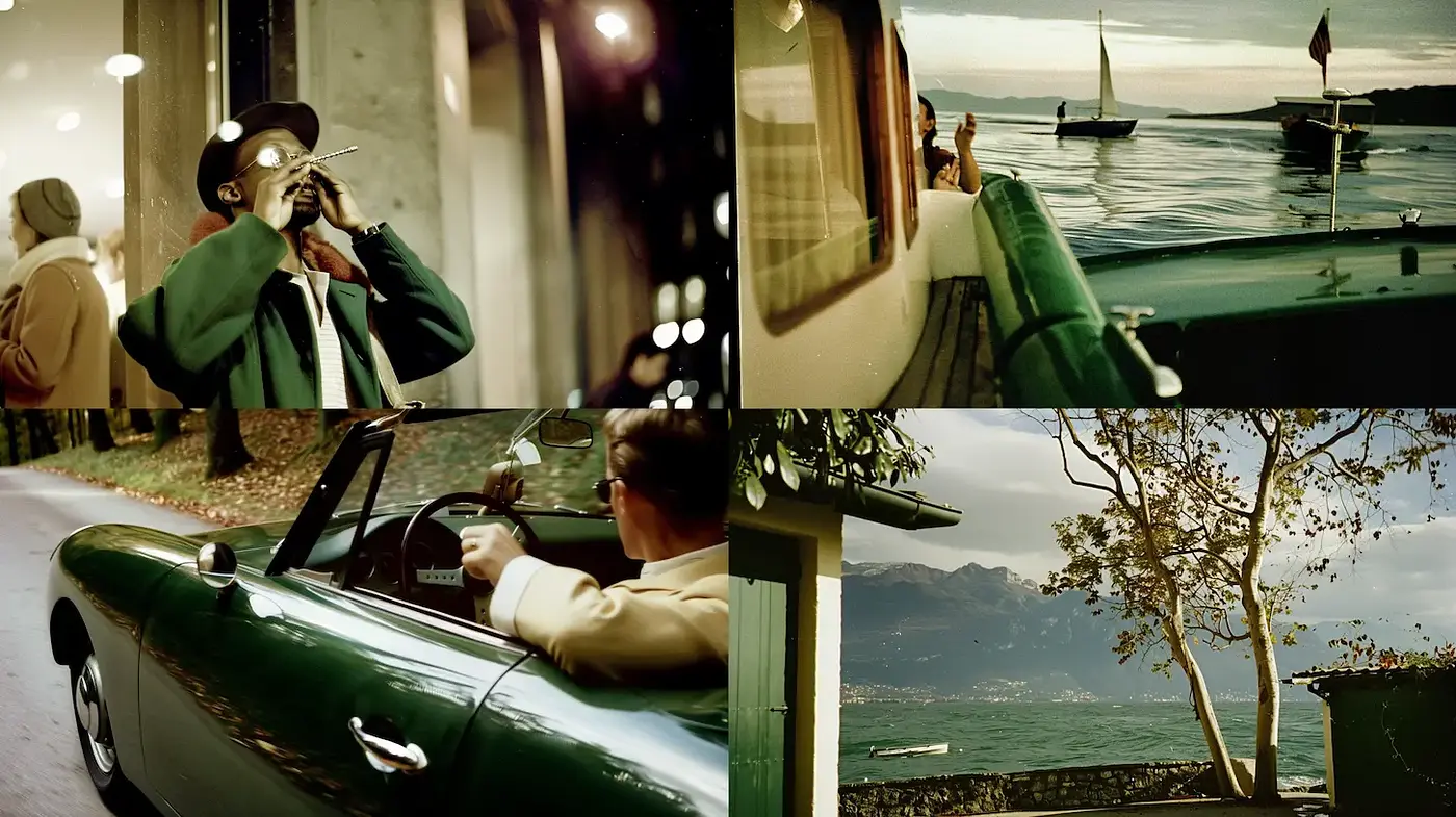 Cinematic Vintage Aesthetic with a Nostalgic Vibe - Midjourney sref style