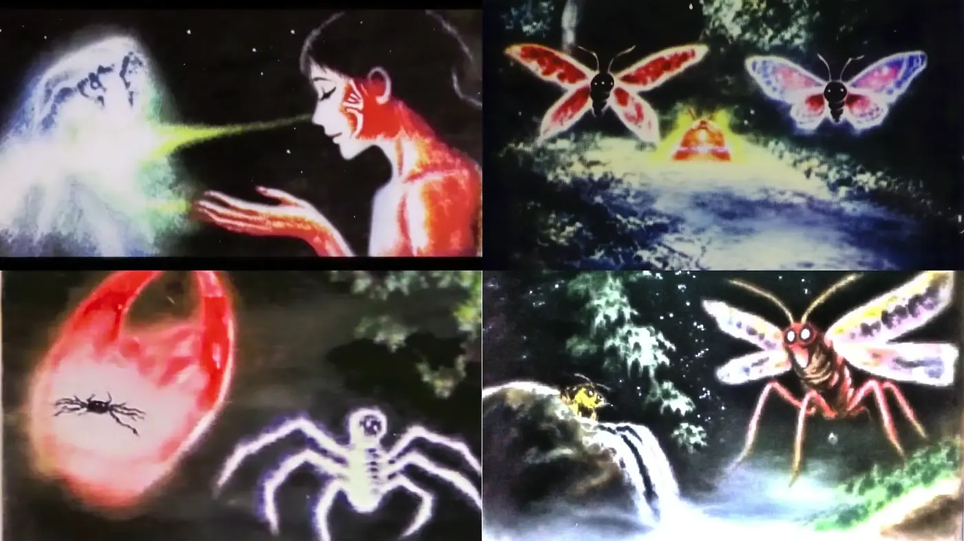 Enigmatic Nocturnal Essence in a Surreal Dreamscape - Midjourney sref style