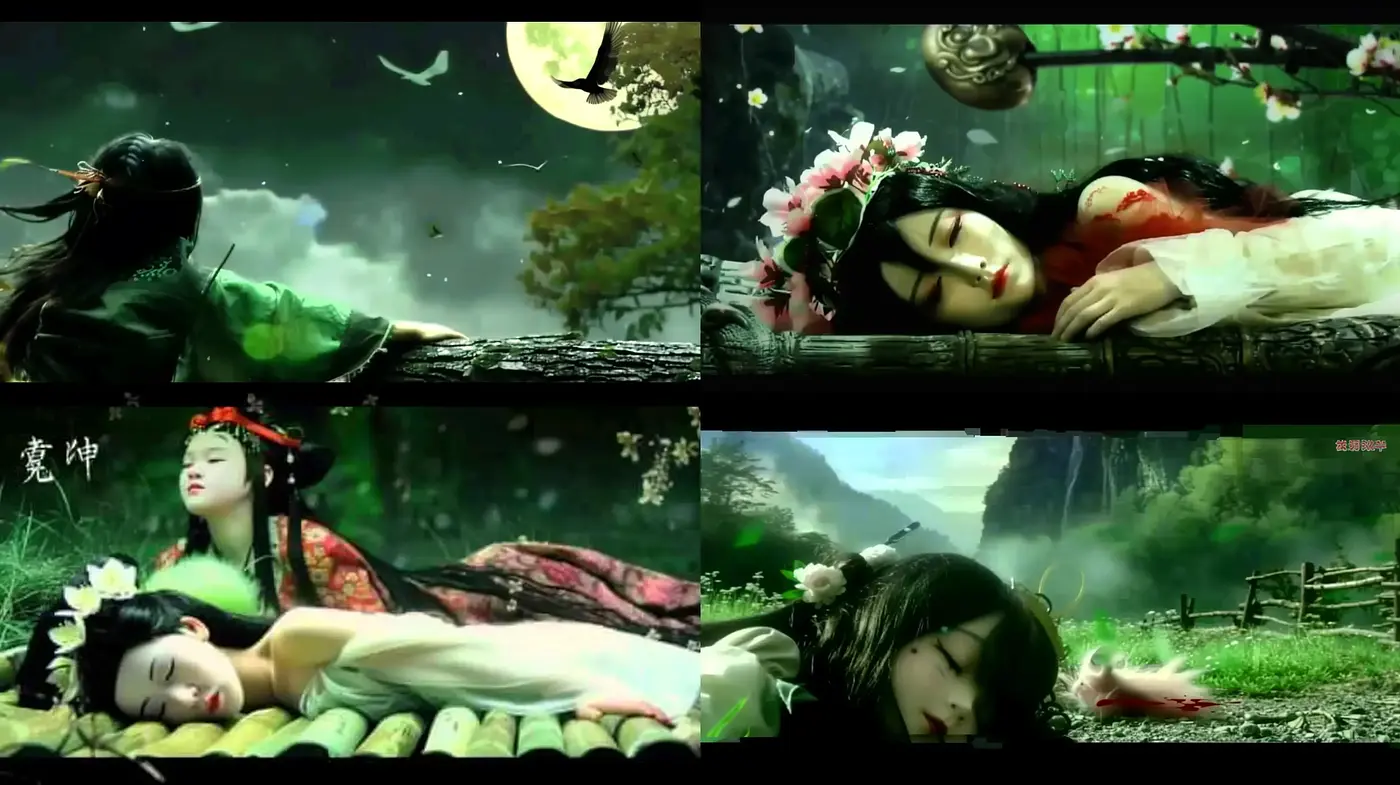 Ethereal Dreamscape of Serene Visions - Midjourney sref style