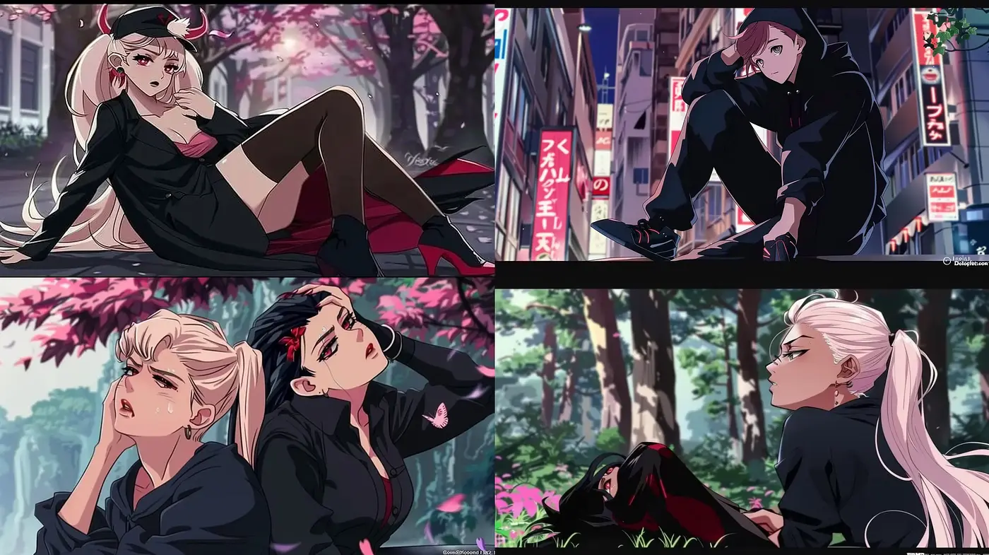 Neo-Tokyo Aesthetic: An Ode to Anime in Urban Dreamscapes - Midjourney sref style