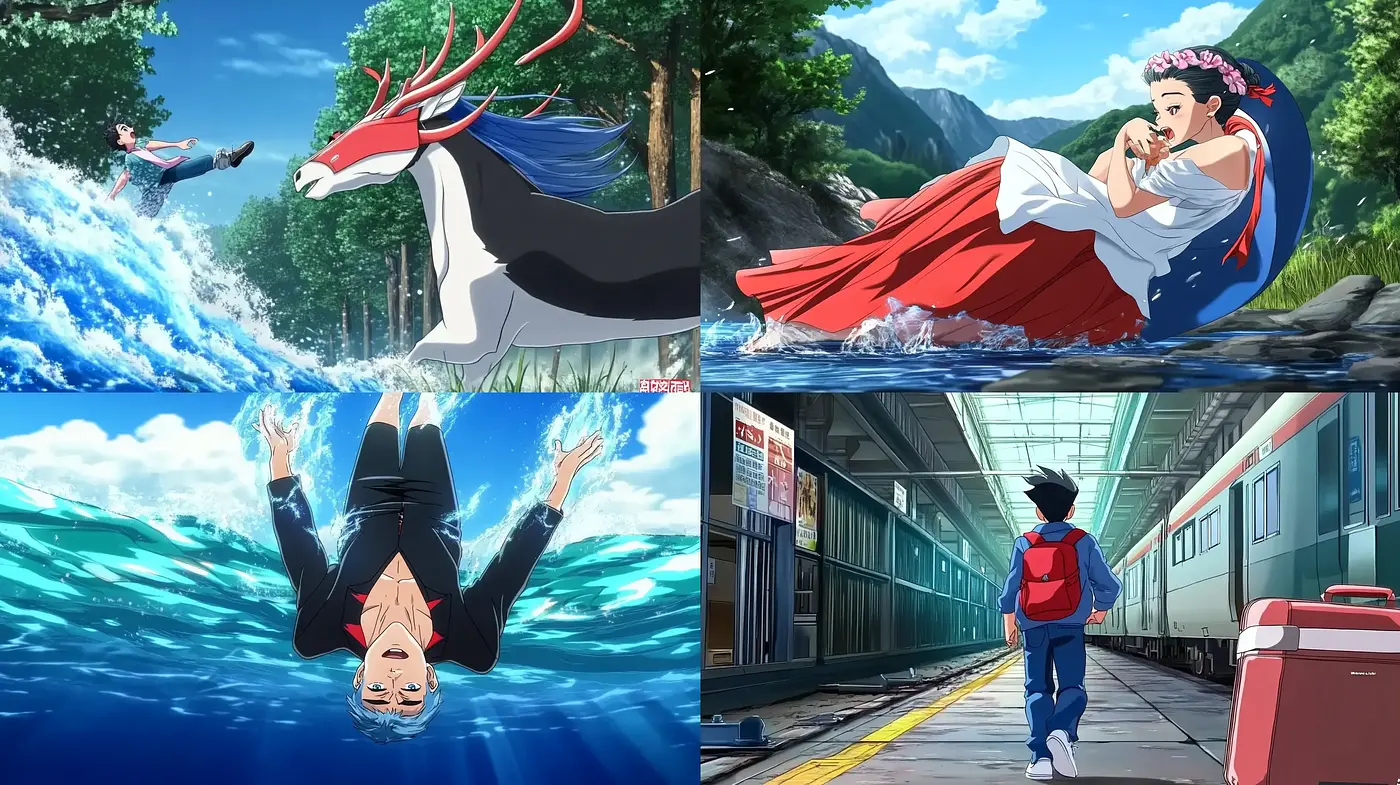 Consistent Vivid Storytelling: A Harmonized Palette of Anime Essence - Midjourney sref style