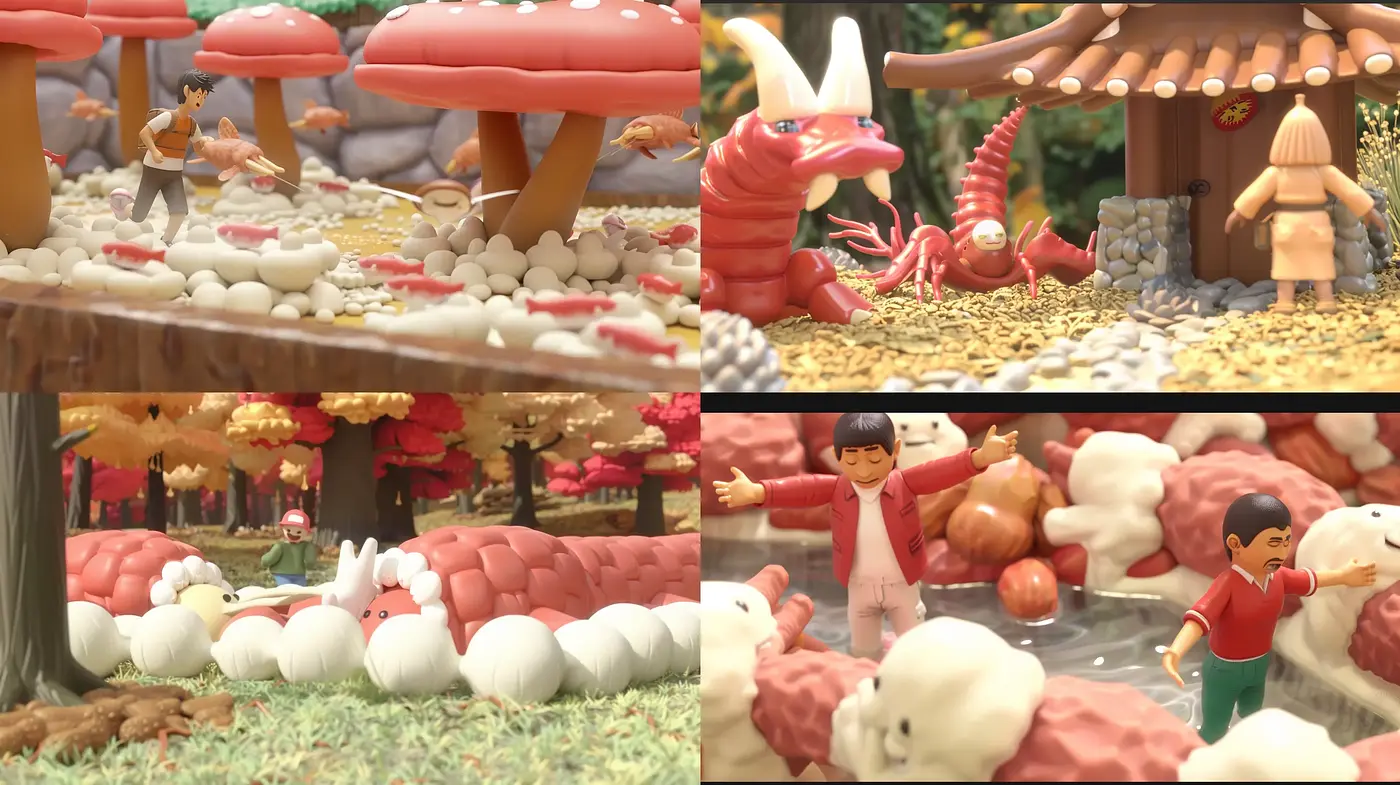 Enchanted Whimsy in a Surreal Toyland: A Consistent Dreamlike Journey in Stylized Miniatures - Midjourney sref style