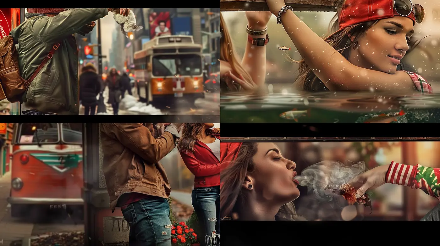 Timeless Hues of Urban Serenity: A Cinematic Portrayal - Midjourney sref style