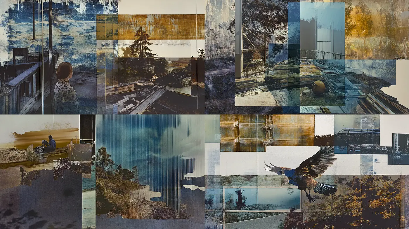 Ethereal Montage of Time-Worn Memories - Midjourney sref style