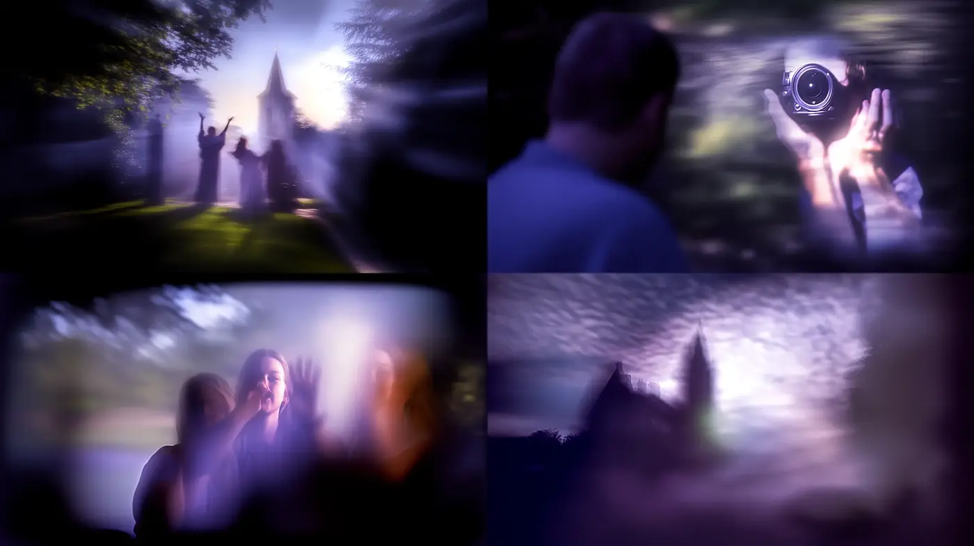 Ethereal Twilight Blur: Emotive Textures with a Mysterious Cinematic Essence - Midjourney sref style